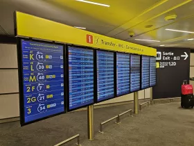 Information on transfers between flights at Terminal 2