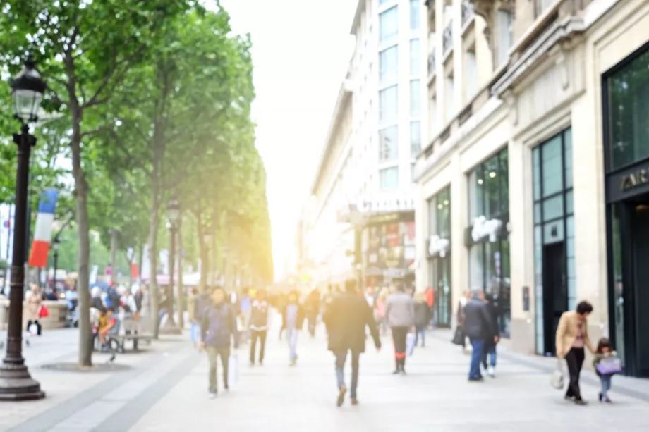 Shopping on the Champs-Élysees