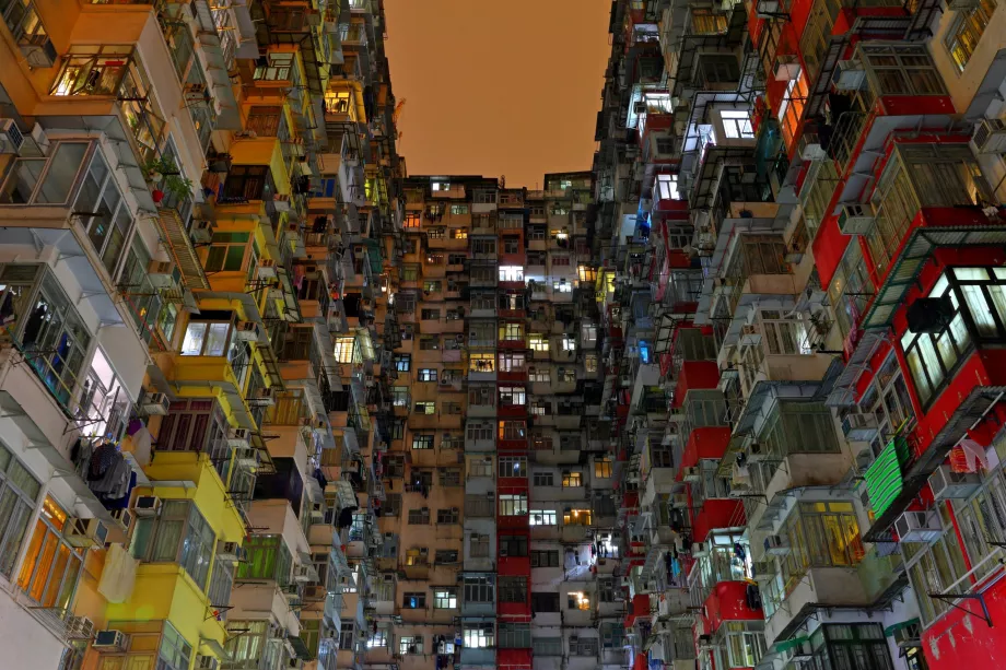 Apartment buildings Hong Kong