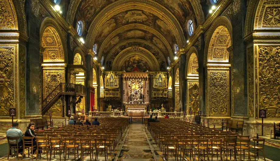 Interior of St. John's Cathedral