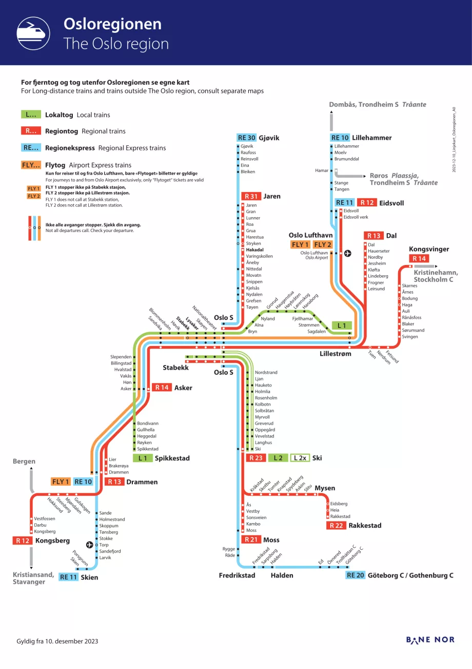 Oslo trains