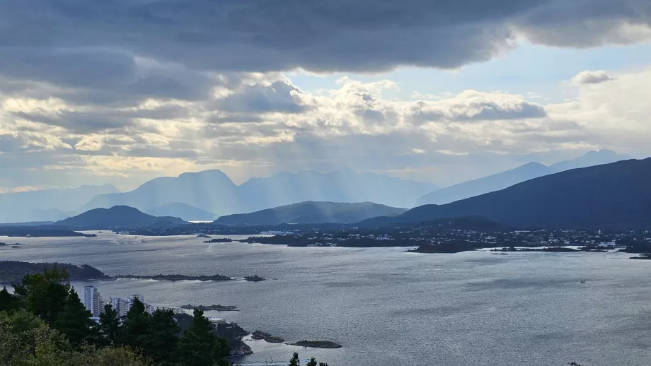 View from Askla Hill