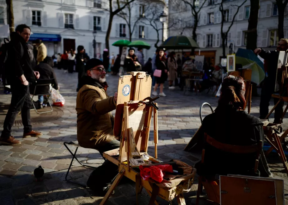 Artists in Montmartre