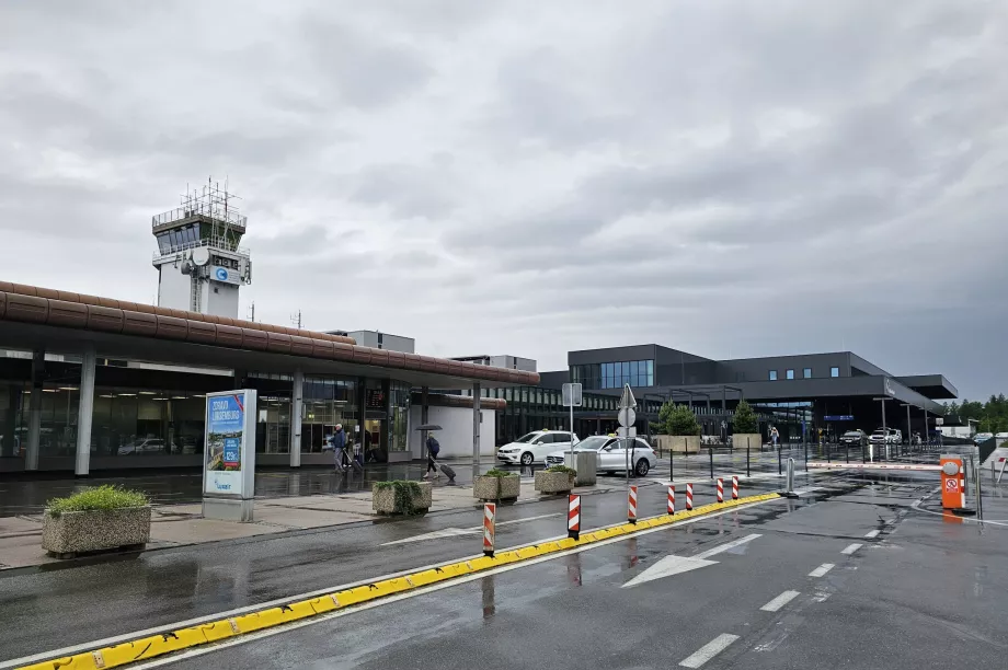 General view of Ljubljana Airport