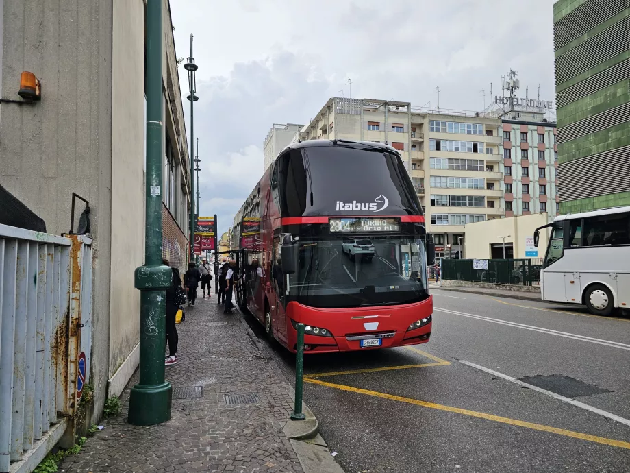 Long-distance bus stop, Mestre