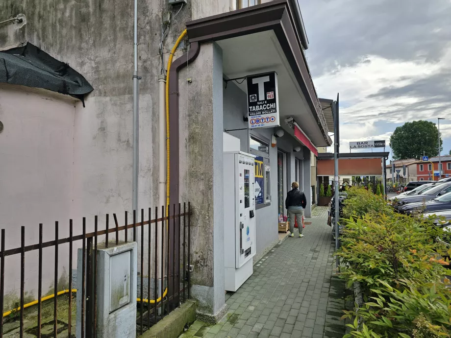 Ticket office, Tessera