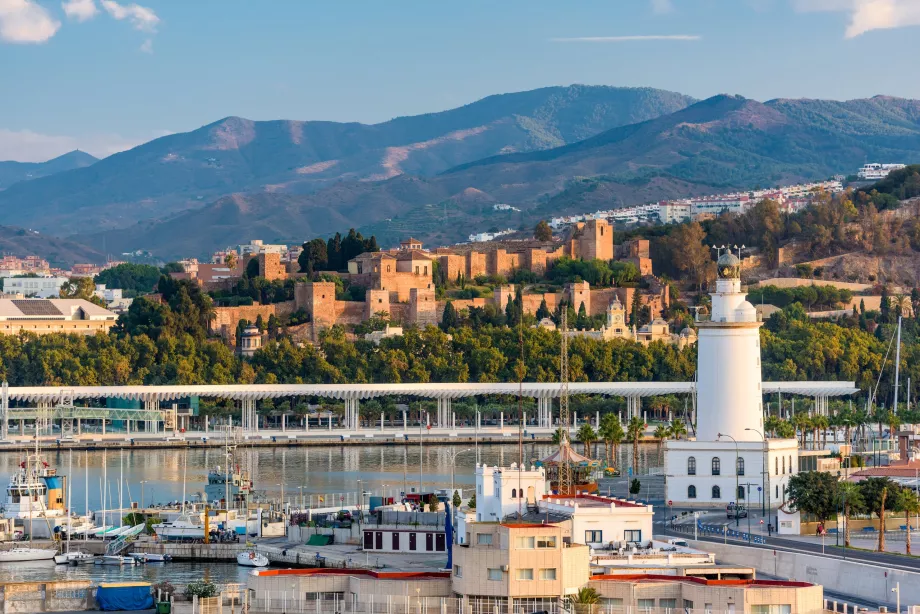 Lighthouse in Málaga