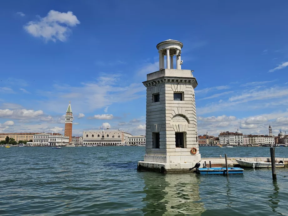 View of Venice from the island of San Giorgio