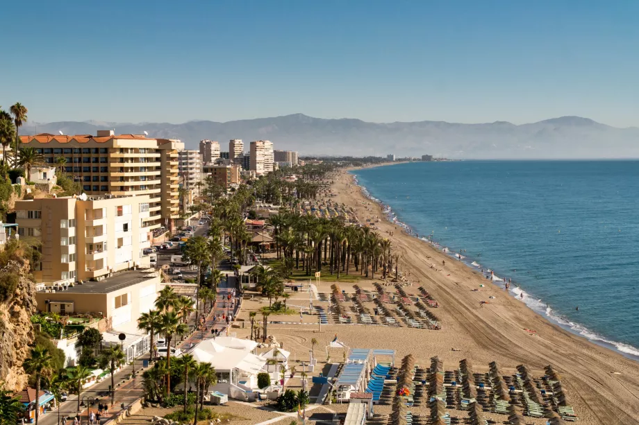 Beaches in Torremolinos