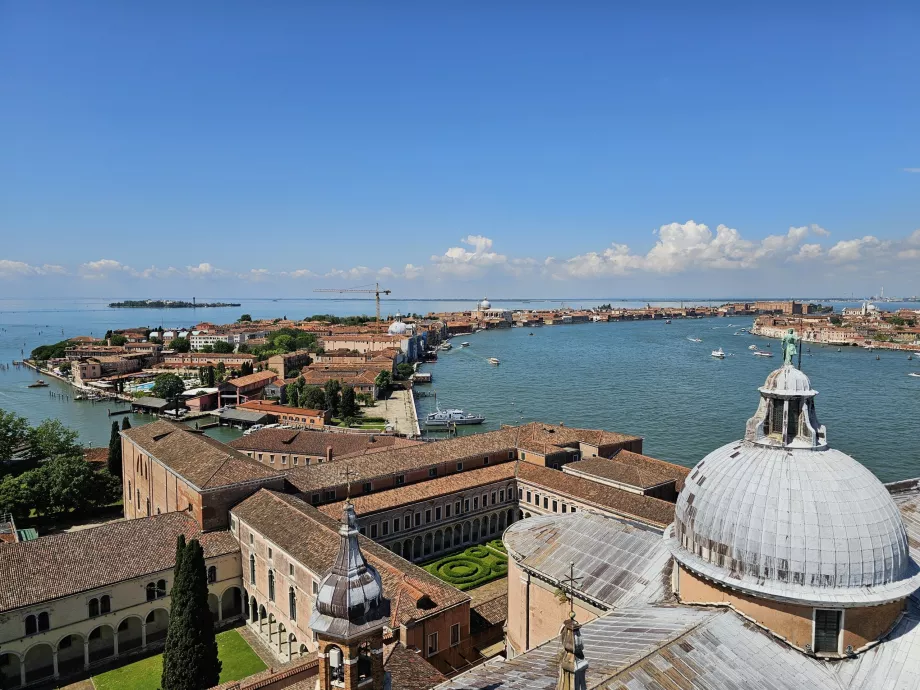 View from San Giorgio to the island of Giudecca