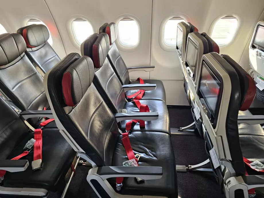 Seats on Airbus A321