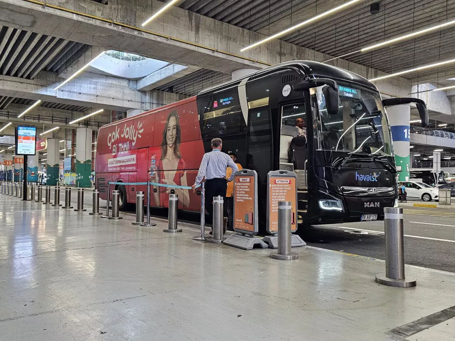 Bus Havaist Airport-Taksim