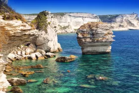 Natural cliffs of Bonifacio