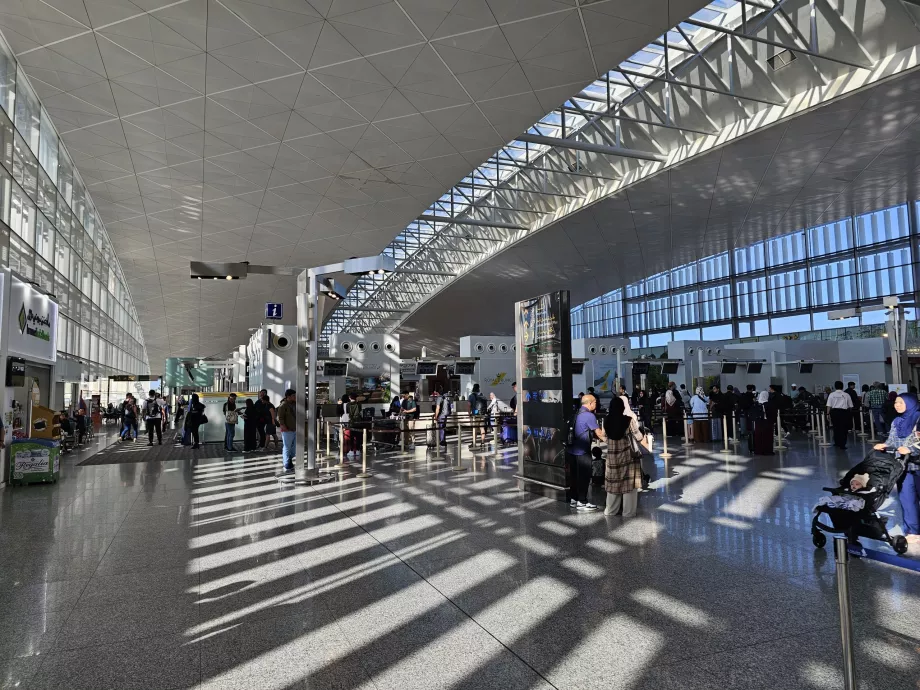 Departure terminal, Brunei Airport