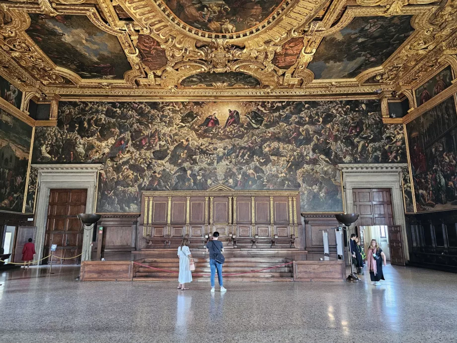 Grand Council Hall in the Doge's Palace