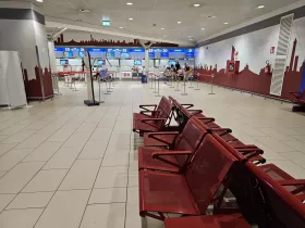 Seats at Bologna Airport