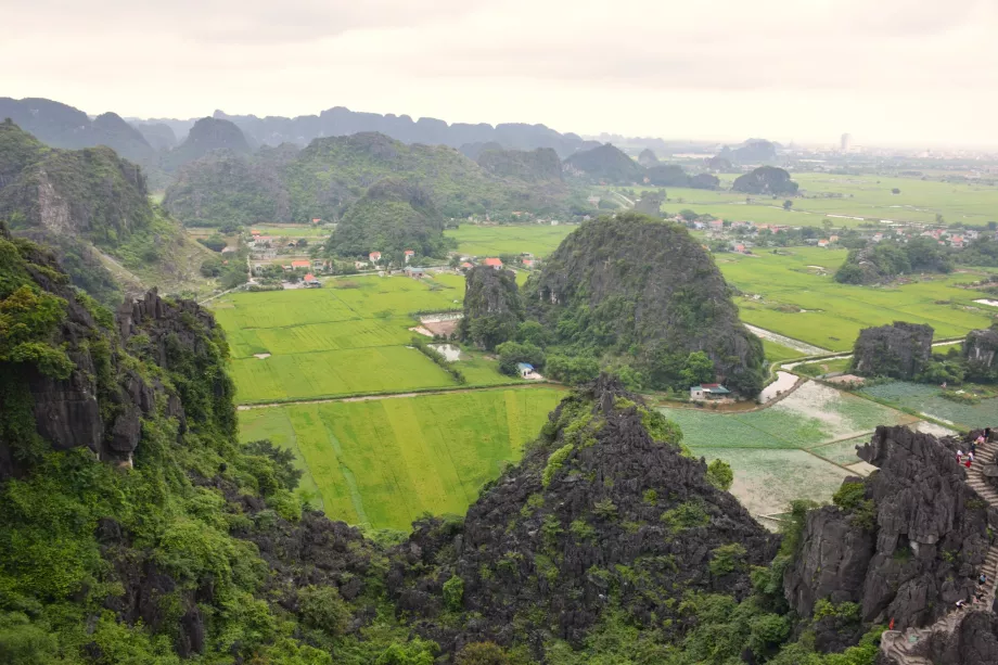 Karst area of Ninh Binh, Vietnam