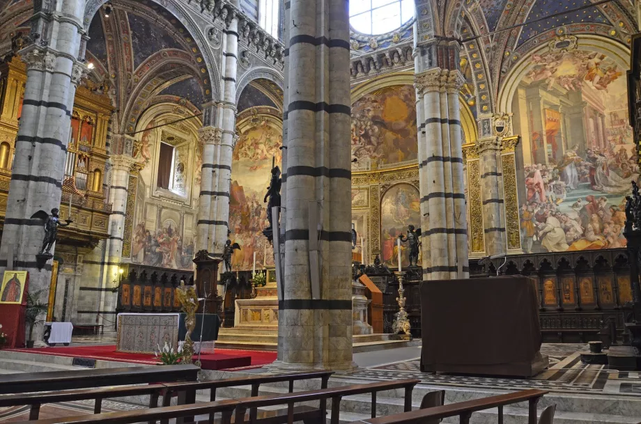 Interior of the cathedral