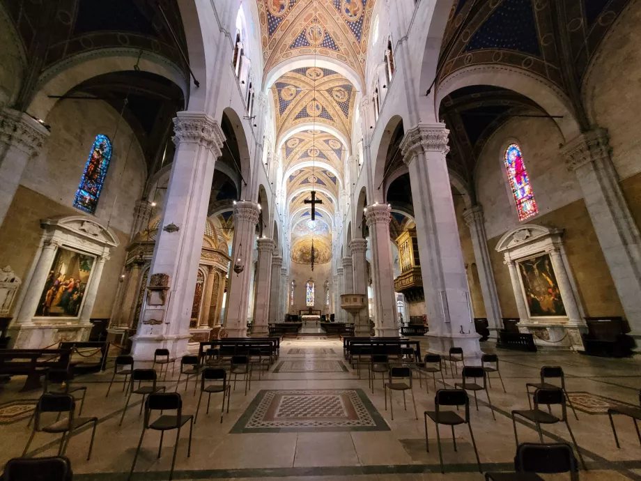 Interior of the cathedral