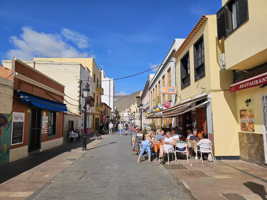 The main pedestrian area in San Sebastian