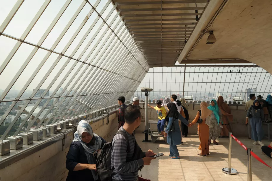 View from the Monas Monument