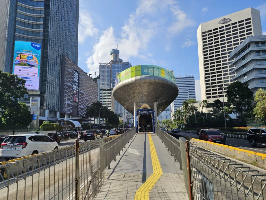 TransJakarta bus station