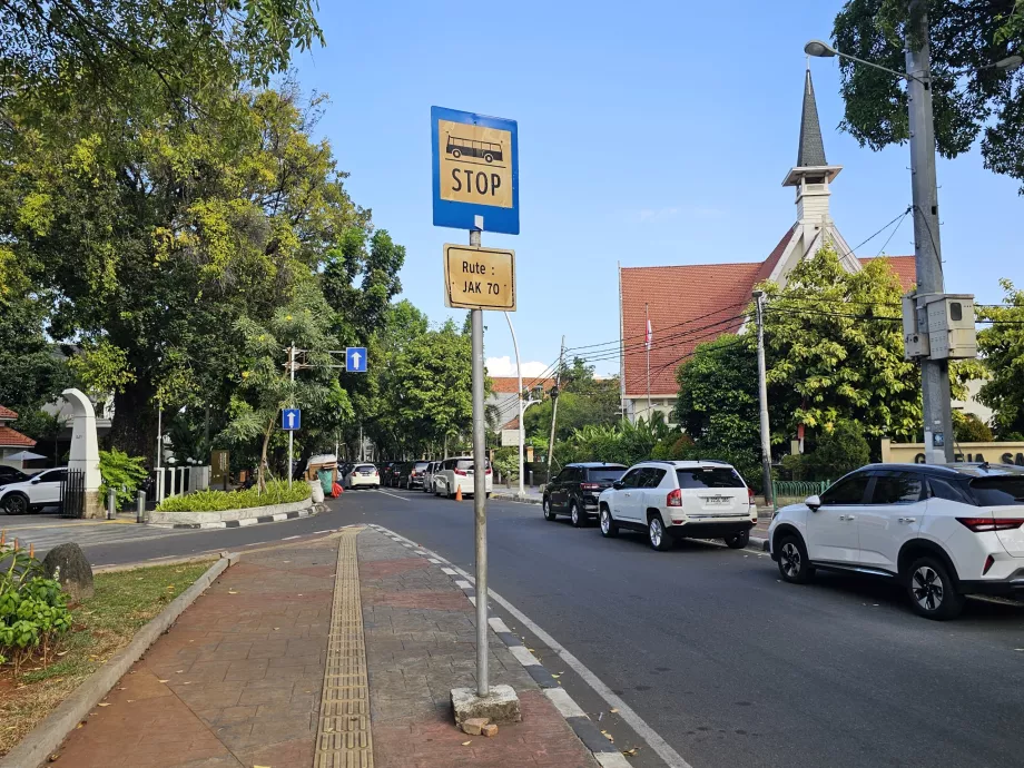 Minibus stop