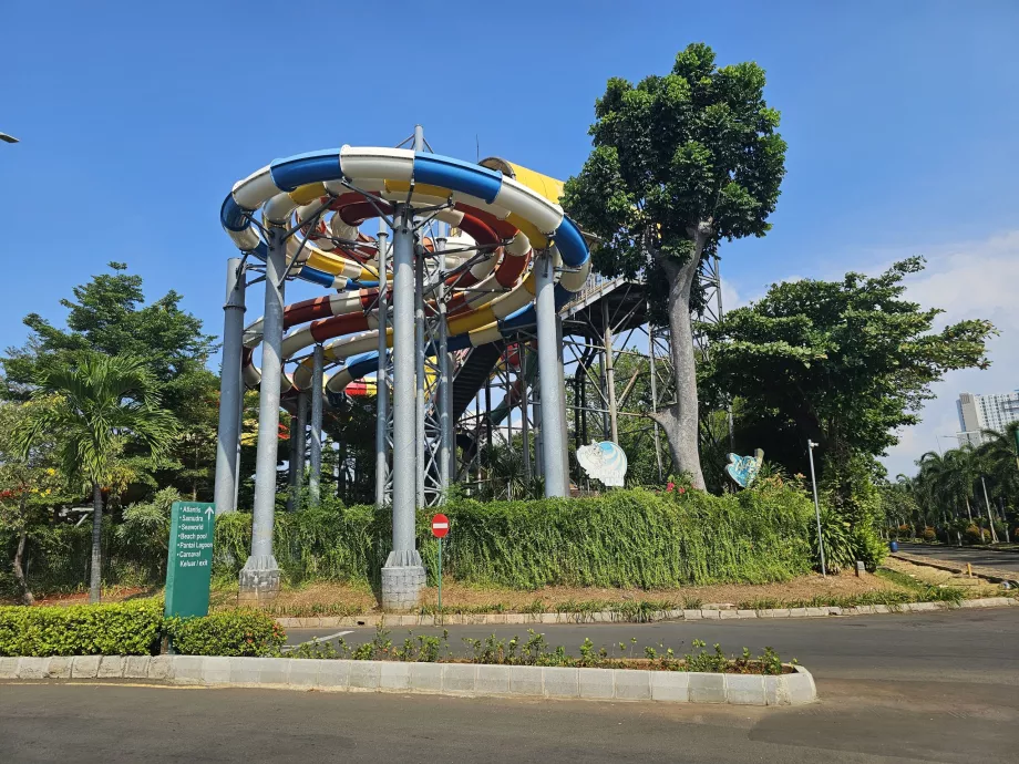 Slides in Ancol Park