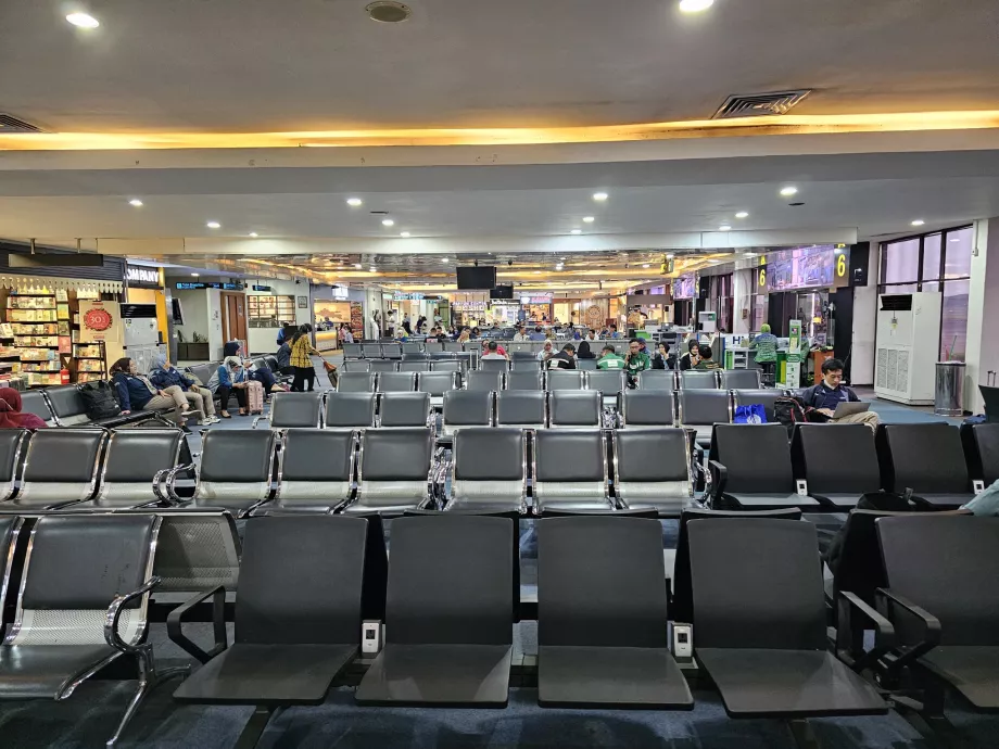 Departure area of Halim Airport