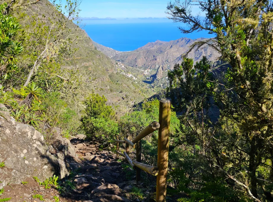 View from the El Cedro-Hermigua trail