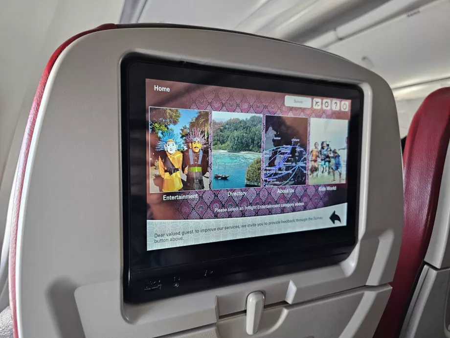 Entertainment system, Boeing 737-800