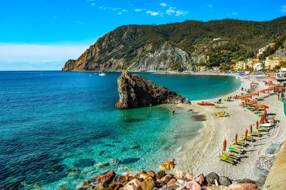 Beach in Monterosso