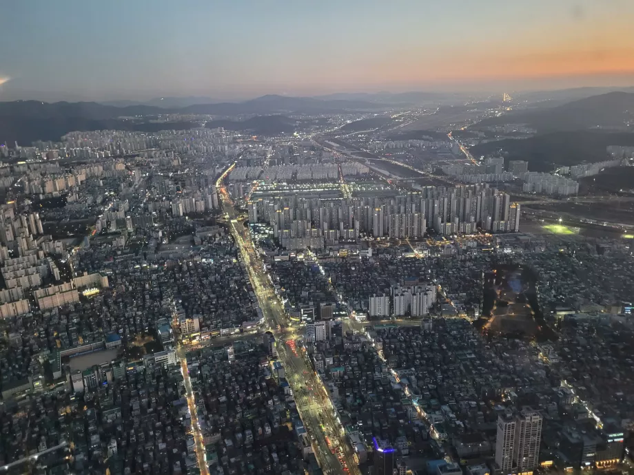 View from Lotte World Tower