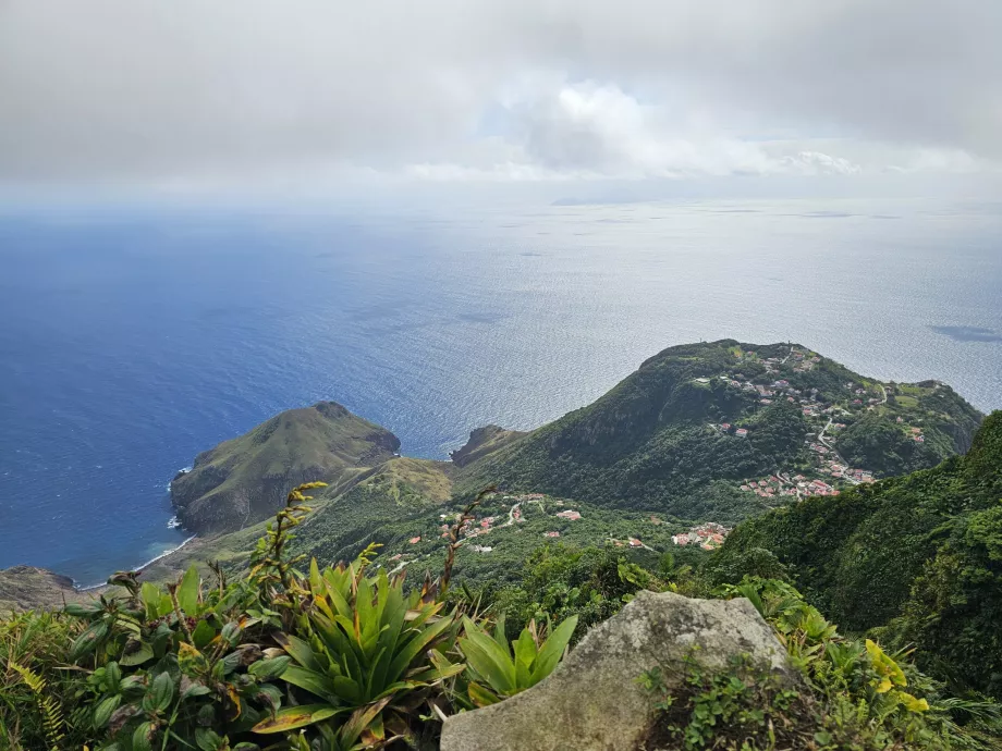 View from Mount Scenery