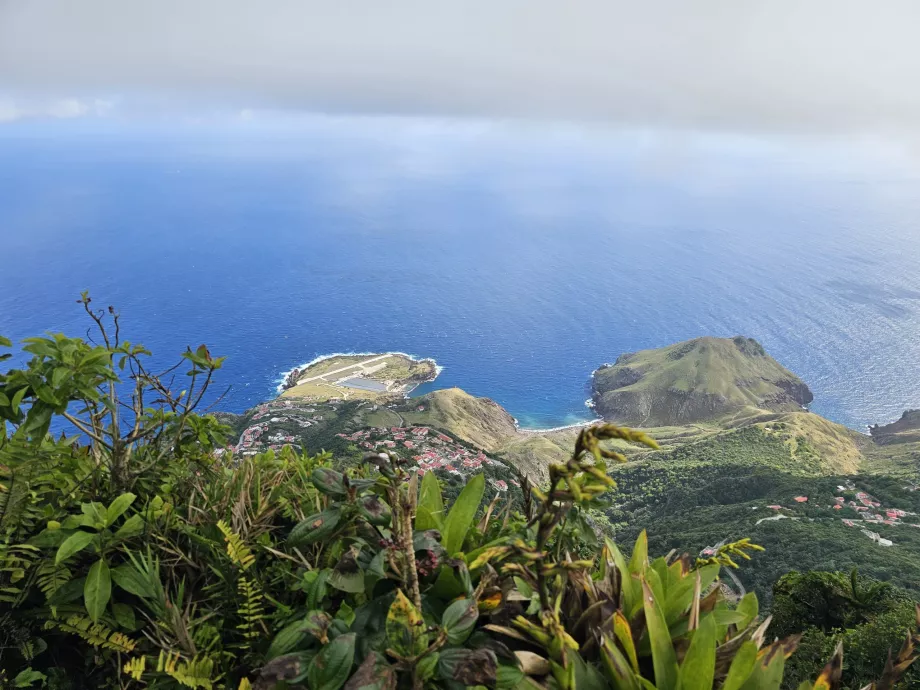 View from Mount Scenery