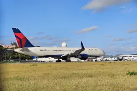 Delta Air Lines departing SXM