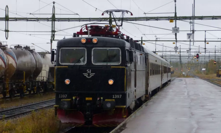 Train in Sweden