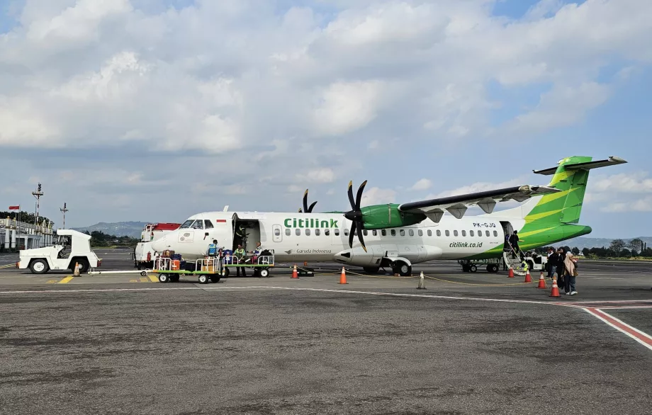 Citilink, ATR72, Yogyakarta JOG Airport