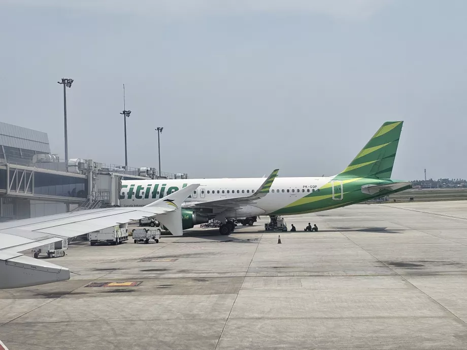 Airbus A320 Citilink at Jakarta CGK Airport