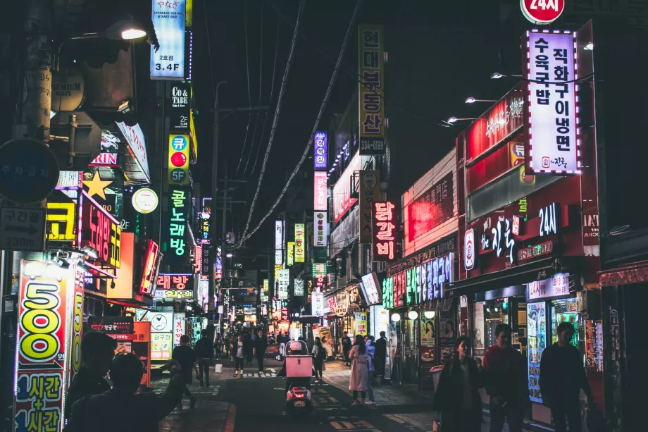 Nightlife in Seoul