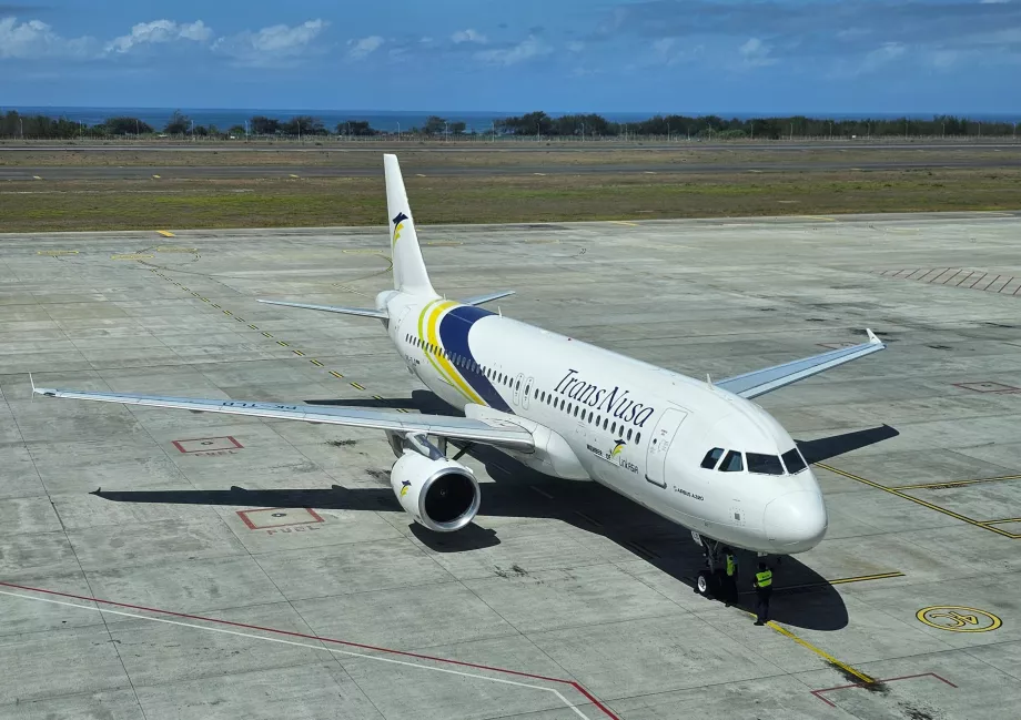 TransNusa, Airbus A320 at Yogyakarta YIA