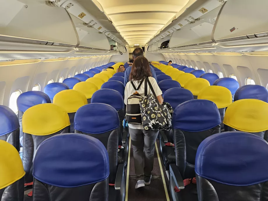 TransNusa aircraft interior