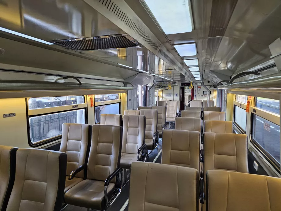 Interior of the train