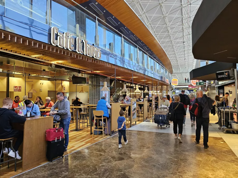 Restaurant in the public area