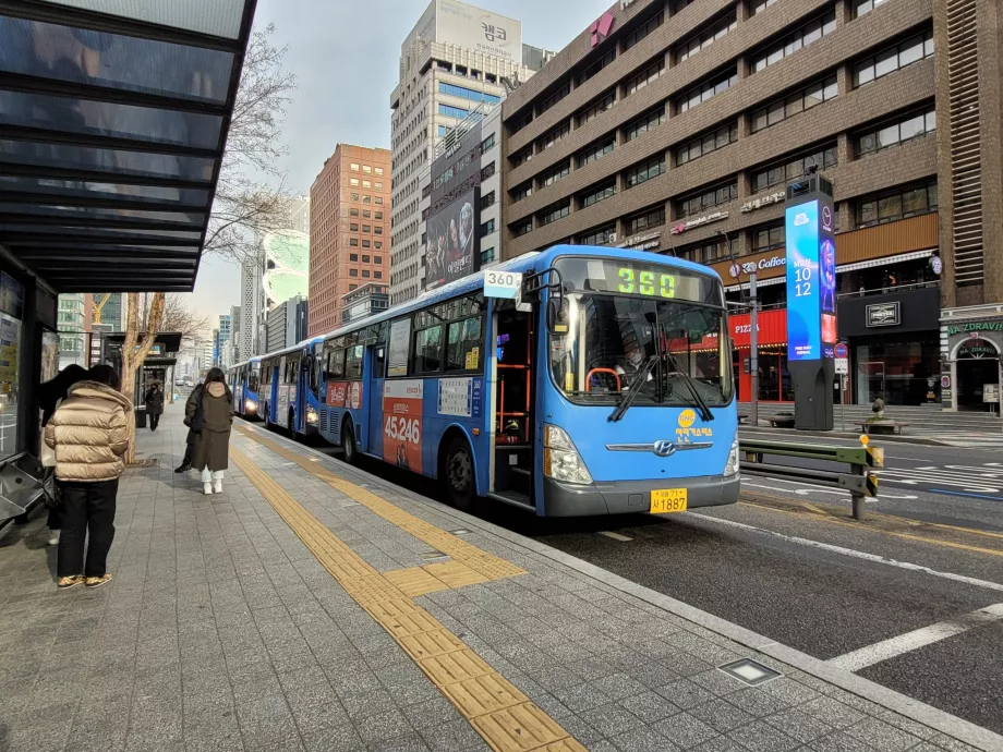 Blue Bus, Seoul