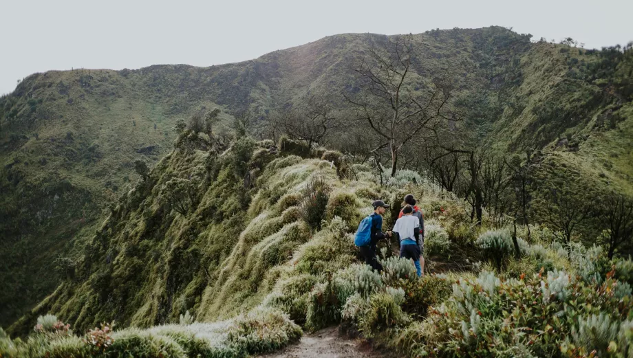 Climbing Mount Merbabu