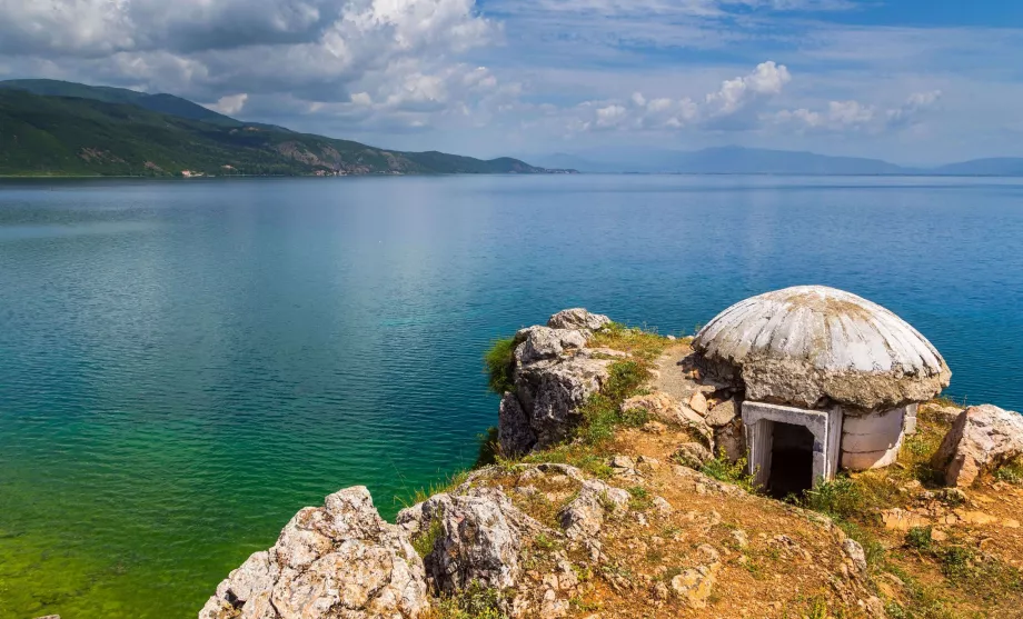 Lake Ohrid in Albania