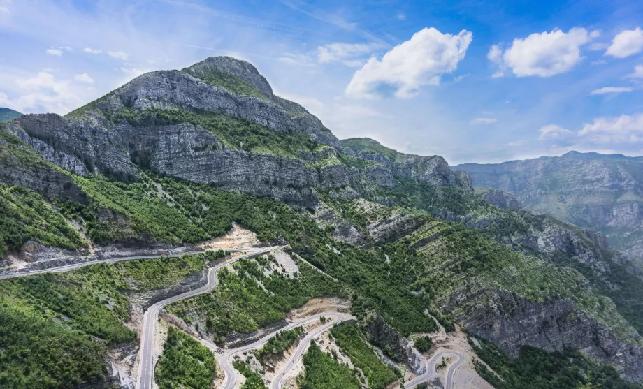 Albanian roads