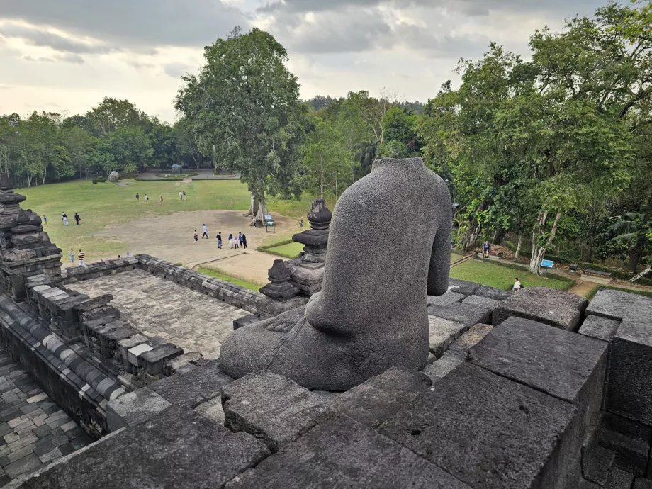 Headless Buddha, Borobudur Temple