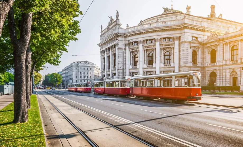 Tram in Vienna